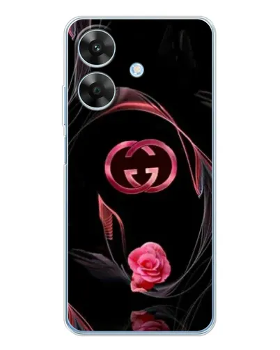Чехол для Realme Note 60x с картинкой «Gucci — неоновая роза» Чехол для Realme Note 60x с картинкой «Gucci — неоновая роза»