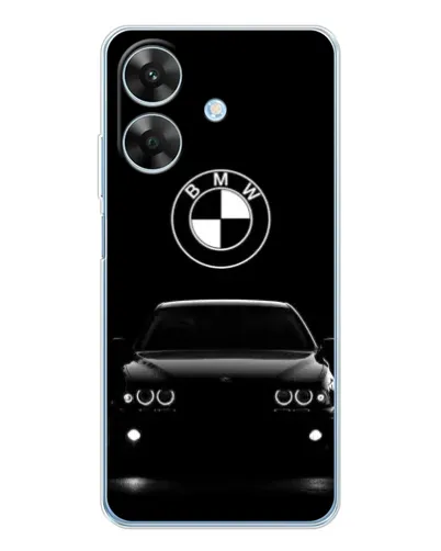 Чехол для Realme Note 60x с картинкой «BMW — взгляд из темноты»