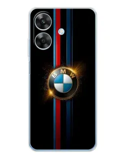 Чехол для Realme Note 60x с картинкой «BMW M-Power неон»