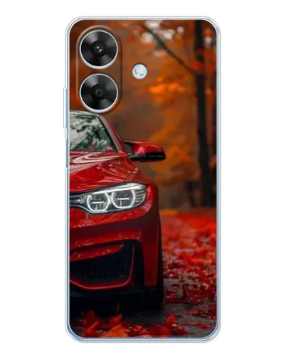 Чехол для Realme Note 60x с картинкой «Осенняя BMW M4»