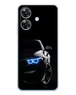 Чохол для Realme Note 60x з картинкою «BMW — нічний погляд»