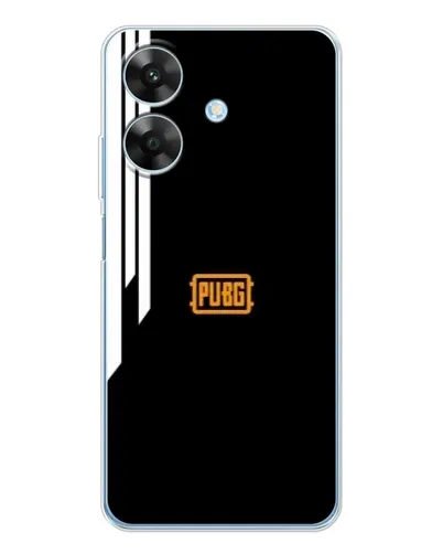 Чехол для Realme Note 60x с картинкой «PUBG — вертикальные линии» Чехол для Realme Note 60x с картинкой «PUBG — вертикальные линии»