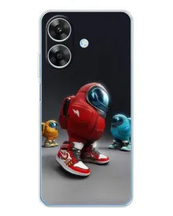 Чохол для Realme Note 60x з картинкою «Among Us — 3D стиль»