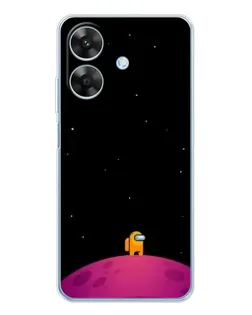 Чохол для Realme Note 60x з картинкою «Самотній герой на планеті»