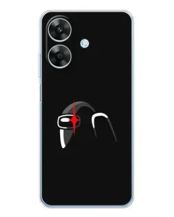 Чохол для Realme Note 60x з картинкою «Among Us шолом»
