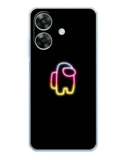 Чохол для Realme Note 60x з картинкою «Among Us градієнт»