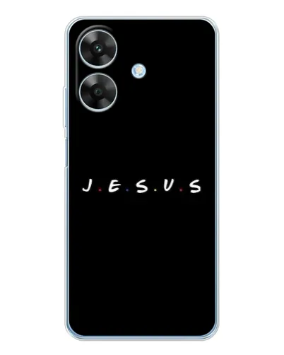 Чехол для Realme Note 60x с картинкой «Точки веры J.E.S.U.S.» Чехол для Realme Note 60x с картинкой «Точки веры J.E.S.U.S.»
