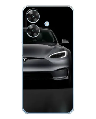 Чехол для Realme Note 60x с картинкой «Tesla Model S Look» Чехол для Realme Note 60x с картинкой «Tesla Model S Look»