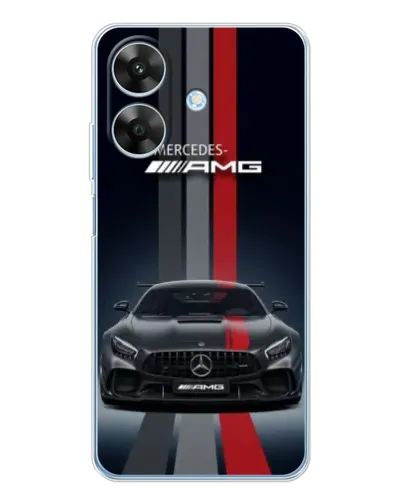 Чехол для Realme Note 60x с картинкой «Mercedes — белый карбон» Чехол для Realme Note 60x с картинкой «Mercedes — белый карбон»
