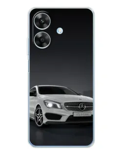 Чехол для Realme Note 60x с картинкой «Mercedes AMG GT Silver»