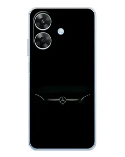 Чехол для Realme Note 60x с картинкой «Mercedes Stealth Look»