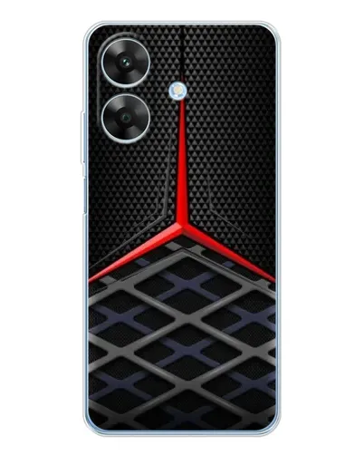 Чехол для Realme Note 60x с картинкой «Mercedes Carbon Grid» Чехол для Realme Note 60x с картинкой «Mercedes Carbon Grid»