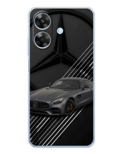 Чехол для Realme Note 60x с картинкой «Mercedes AMG — графика» Чехол для Realme Note 60x с картинкой «Mercedes AMG — графика»