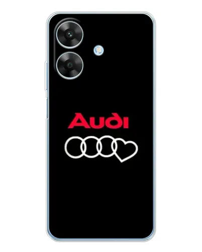 Чохол для Realme Note 60x з картинкою «Логотип Audi Heart»