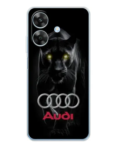 Чохол для Realme Note 60x з картинкою «Пантера та Audi»