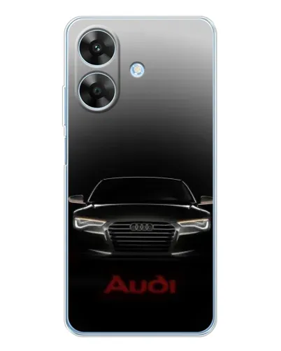 Чохол для Realme Note 60x з картинкою «Audi — градієнтний контур»