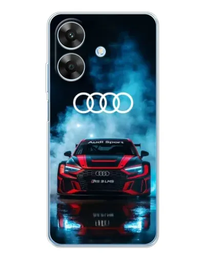 Чохол для Realme Note 60x з картинкою «Audi Sport — неон»