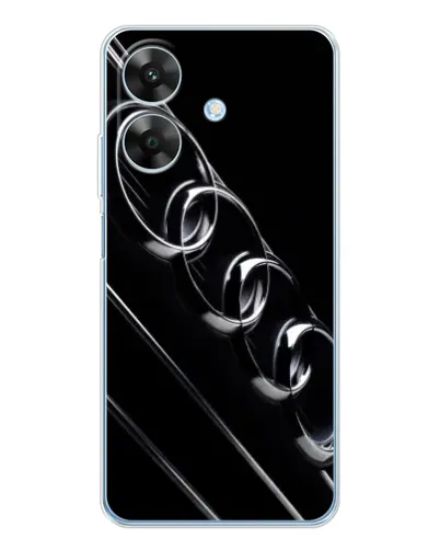 Чохол для Realme Note 60x з картинкою «Audi — абстрактні кільця»