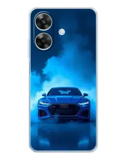 Чохол для Realme Note 60x з картинкою «Audi — блакитна енергія»