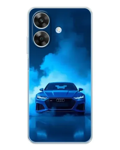 Чохол для Realme Note 60x з картинкою «Audi — блакитна енергія»