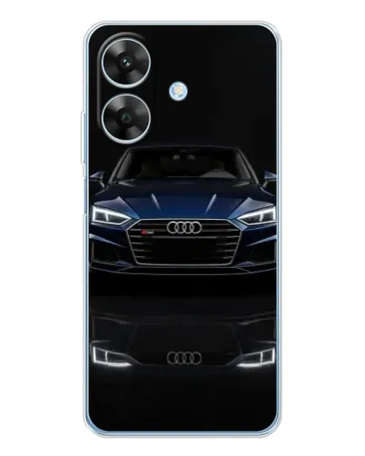 Чохол для Realme Note 60x з картинкою «Audi — нічне відображення»