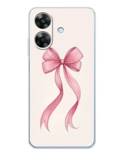 Чехол для Realme Note 60x с картинкой «Розовый бант»