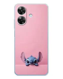 Чехол для Realme Note 60x с картинкой «Stitch выглядывает» Чехол для Realme Note 60x с картинкой «Stitch выглядывает»