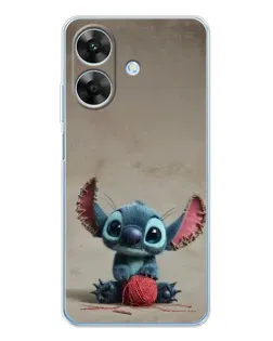 Чехол для Realme Note 60x с картинкой «Стич на коричневом фоне» Чехол для Realme Note 60x с картинкой «Стич на коричневом фоне»