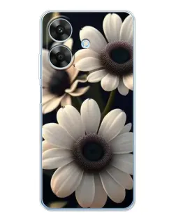 Чехол для Realme Note 60x с картинкой «Белые маргаритки макро» Чехол для Realme Note 60x с картинкой «Белые маргаритки макро»