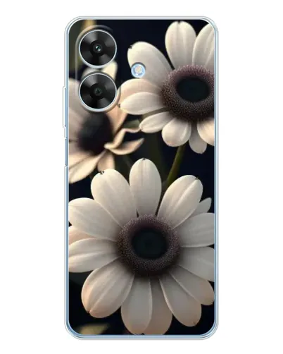 Чехол для Realme Note 60x с картинкой «Белые маргаритки макро» Чехол для Realme Note 60x с картинкой «Белые маргаритки макро»