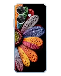 Чехол для Realme Note 60x с картинкой «Радужный цветок» Чехол для Realme Note 60x с картинкой «Радужный цветок»