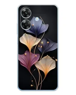Чехол для Realme Note 60x с картинкой «Лиловые цветы грации» Чехол для Realme Note 60x с картинкой «Лиловые цветы грации»