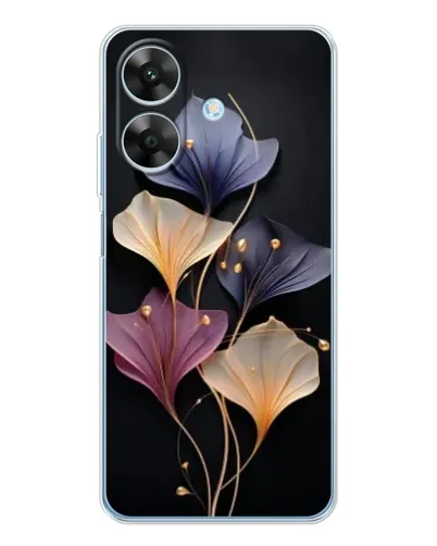Чехол для Realme Note 60x с картинкой «Лиловые цветы грации» Чехол для Realme Note 60x с картинкой «Лиловые цветы грации»