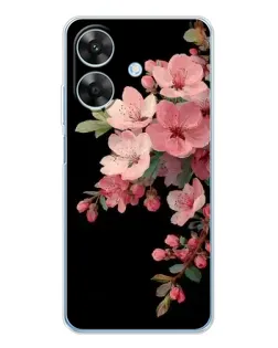 Чехол для Realme Note 60x с картинкой «Розовая ветка сакуры» Чехол для Realme Note 60x с картинкой «Розовая ветка сакуры»