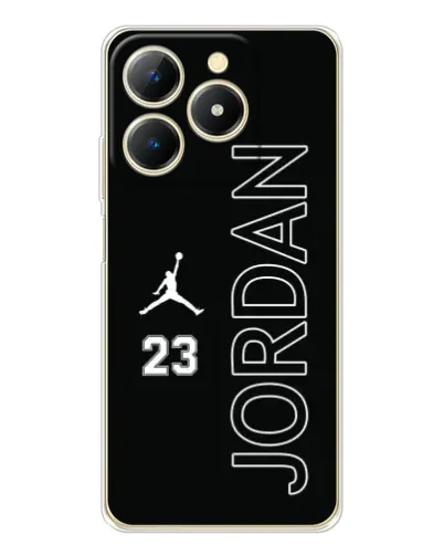 Чехол для Realme Note 70 с картинкой «Jordan Vertical»