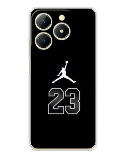 Чехол для Realme Note 70 с картинкой «Jordan Flight 23»
