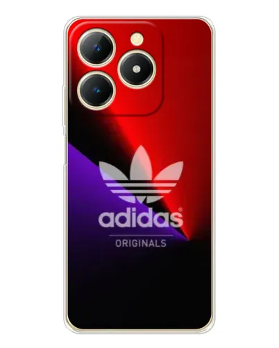 Чохол для Realme Note 70 з картинкою «Adidas Red Neon» Чохол для Realme Note 70 з картинкою «Adidas Red Neon»