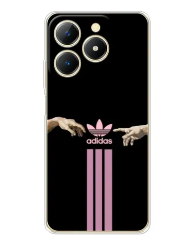 Чохол для Realme Note 70 з картинкою «Adidas Hands» Чохол для Realme Note 70 з картинкою «Adidas Hands»