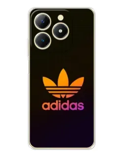 Чохол для Realme Note 70 з картинкою «Градієнт Adidas»