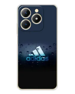 Чохол для Realme Note 70 з картинкою «Adidas Water Drops»