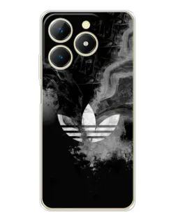 Чохол для Realme Note 70 з картинкою «Абстрактний дим Adidas»
