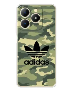 Чохол для Realme Note 70 з картинкою «Мілітарі стиль Adidas»