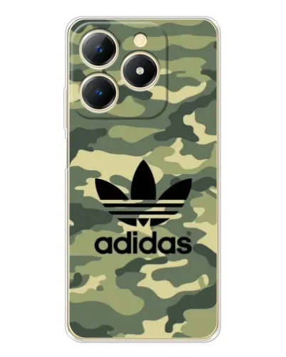 Чохол для Realme Note 70 з картинкою «Мілітарі стиль Adidas» Чохол для Realme Note 70 з картинкою «Мілітарі стиль Adidas»