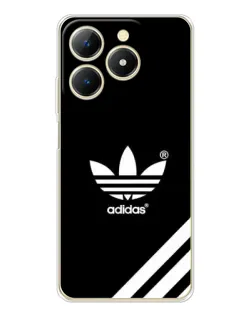 Чохол для Realme Note 70 з картинкою «Adidas з діагональними смугами»