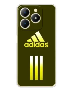 Чохол для Realme Note 70 з картинкою «Оливковий градієнт Adidas»