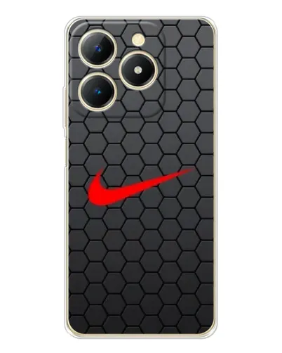 Чехол для Realme Note 70 с картинкой «Nike — карбоновая сетка» Чехол для Realme Note 70 с картинкой «Nike — карбоновая сетка»
