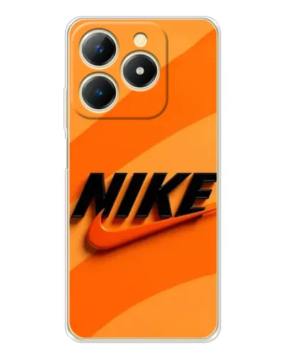 Чехол для Realme Note 70 с картинкой «Оранжевый драйв Nike» Чехол для Realme Note 70 с картинкой «Оранжевый драйв Nike»