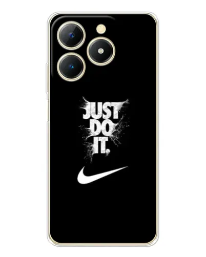 Чехол для Realme Note 70 с картинкой «Текстовый принт Nike» Чехол для Realme Note 70 с картинкой «Текстовый принт Nike»