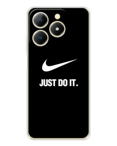 Чехол для Realme Note 70 с картинкой «Классический принт Nike» Чехол для Realme Note 70 с картинкой «Классический принт Nike»