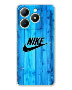 Чехол для Realme Note 70 с картинкой «Голубое дерево Nike»